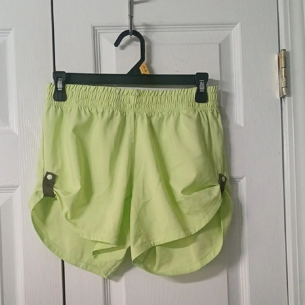Adidas Lime Green Women's Pacer Training Shorts Sz XS NWT